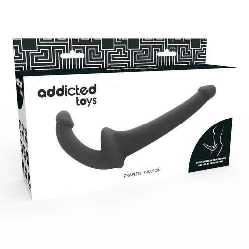 Harnessdildo Ohne Natürliche Befestigung Schwarz – Addicted Toys