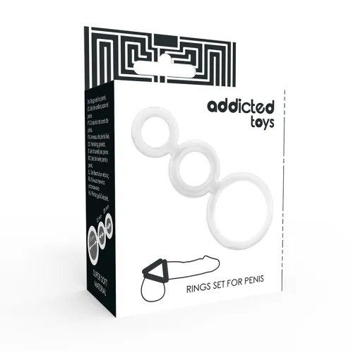 Penis & Hodenringe Set Klar – Addicted Toys