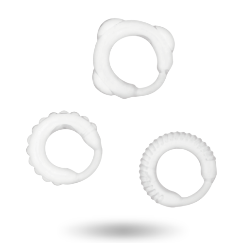 Penisringe 3er Set Klar | Addicted Toys
