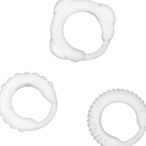 Penisringe 3er Set Klar | Addicted Toys