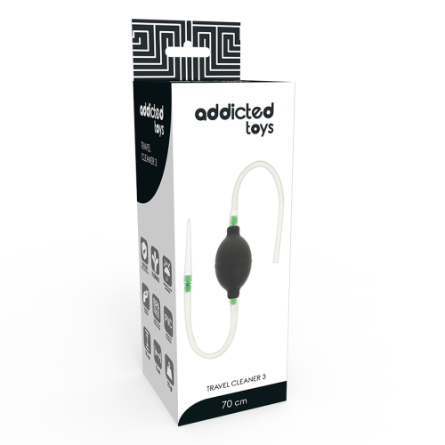 Schwarzes Klistier Set | Addicted Toys