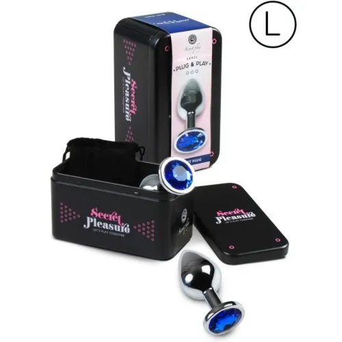 Analplug Size L Blau – Secretplay