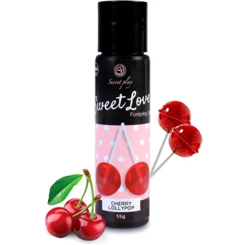 Gleitgel Kirsche Lollipop 60ml – Secretplay