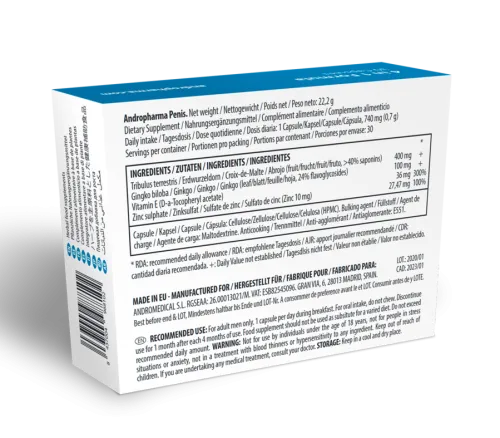 Ergänzungsmittel Zur Penisverrung – Andropharma