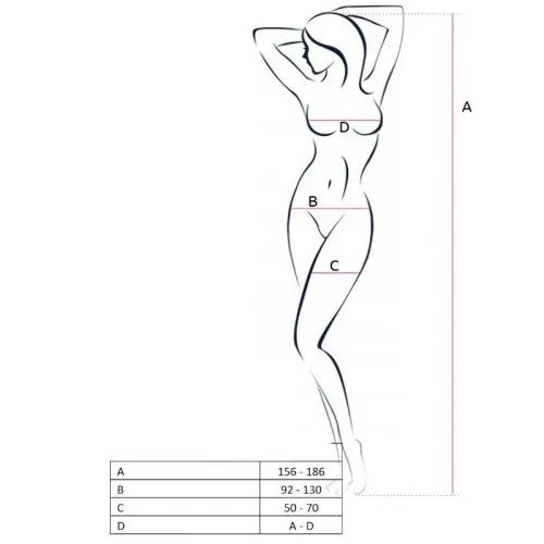 Bs049 Bodystocking – Rot Os – Passion