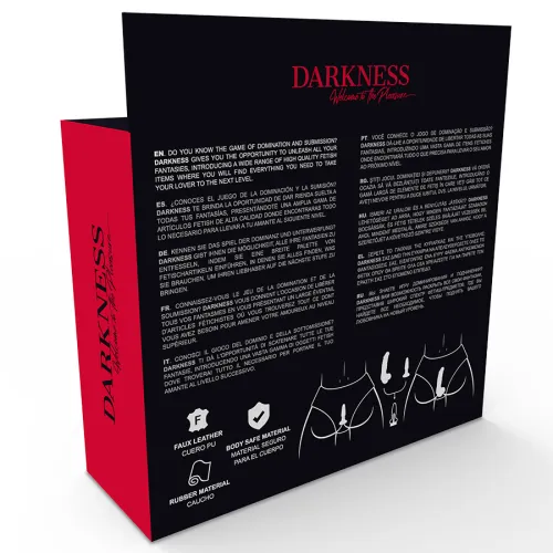 Slip Mit Plug Und Auswechselbarem Dildo – Darkness