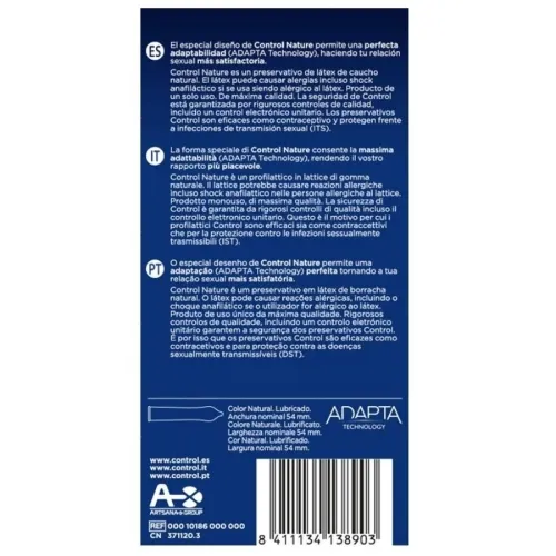 Adapta Nature Condoms 12 pcs. – Mittrol