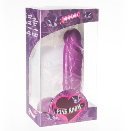 Amadeo Realistischer Dildo Purple 15.5cm | Pink Room