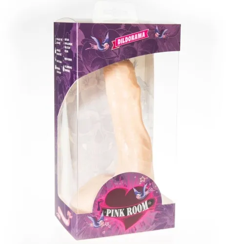 Nilo Realistischer Dildo Fleisch 23cm – Pink Room