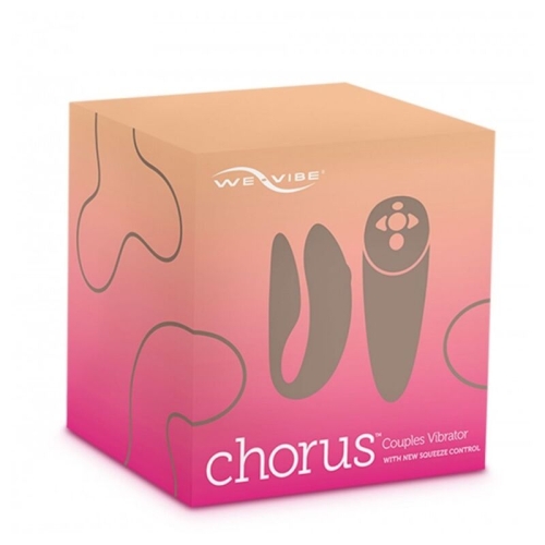 Chorus Paarvibrator Mit Squeeze Kontrolle Rosa | We Vibe