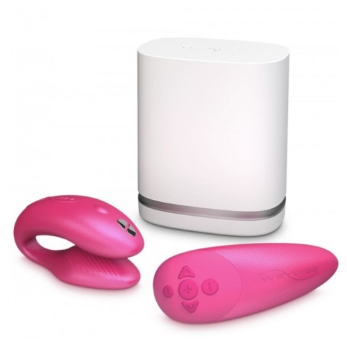 Chorus Paarvibrator Mit Squeeze Kontrolle Rosa | We Vibe