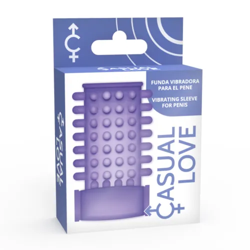 Ring Lila Vibrator Penis Abdeckung – Casual Love