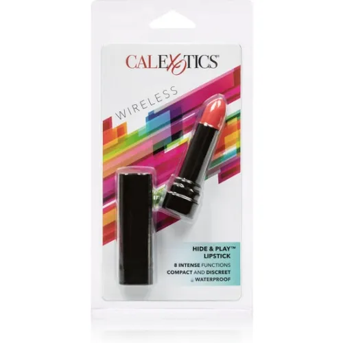 Hide & Play Roter Lippenstift-Stimulator – Calex