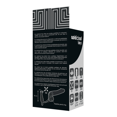Prostatavibrator Schwarz 10cm | Addicted Toys