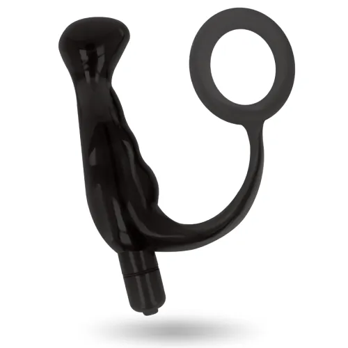 Prostatavibrator Schwarz 10cm – Addicted Toys