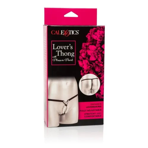 Lovers Thong W. Genuss Perlen – Calex