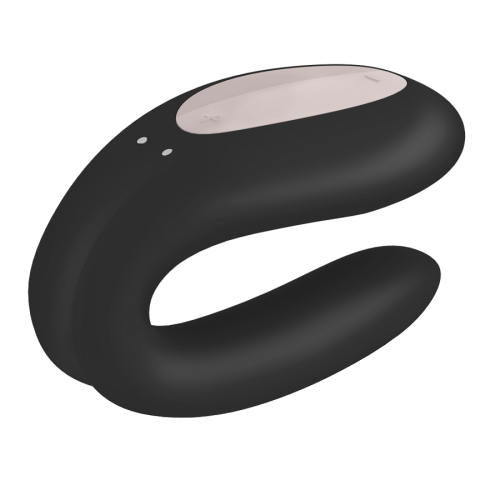 Double Joy Mit App Schwarz | Satisfyer