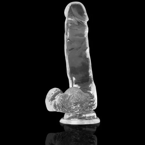 Realistischer Dildo Clear 18.5 X 3.8cm – Xray