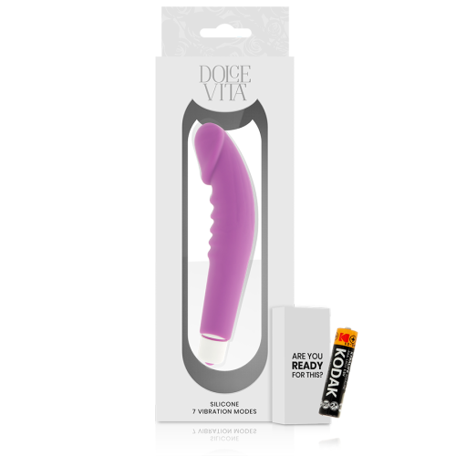 Realistischer Pleasure Vibrator Purple | Dolce Vita