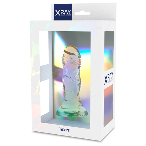 Clear Dildo Transparent 12 X 2.6cm | Xray