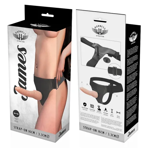Harness James 16 X 3,3cm – Harness Attraction