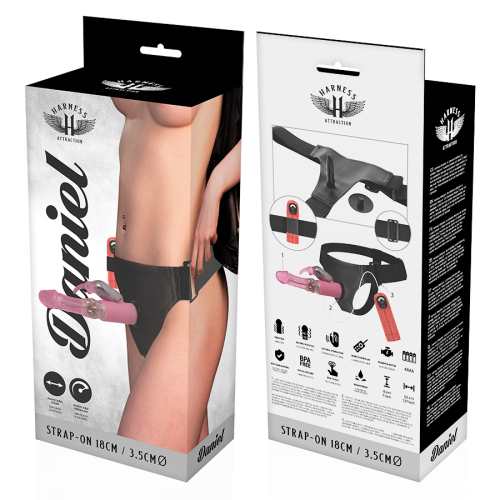 Daniel Mit Vibration Und Rotation 18 X 3,5cm | Harness Attraction