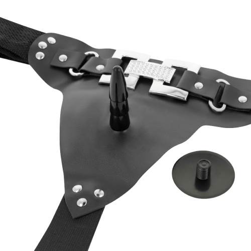 Deluxe Harness Mit Realistischer Vibration 18 X 4,5cm | Harness Attraction