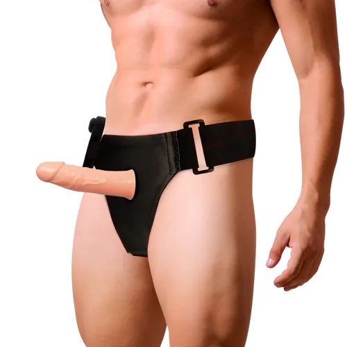 Gregory Hollow Rnes Mit Vibrator 16,5cm – Harness Attraction