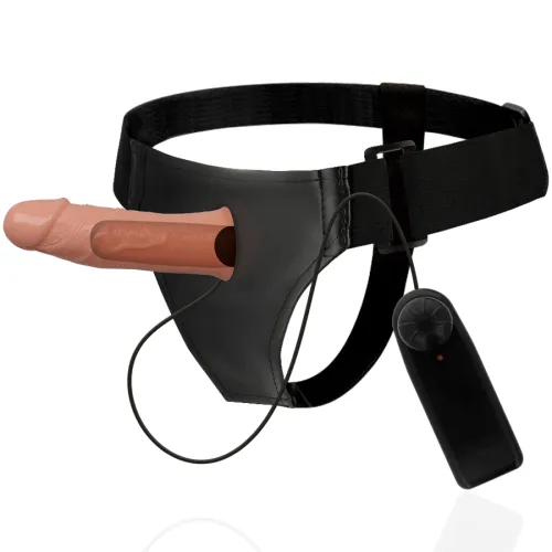 Gregory Hollow Rnes Mit Vibrator 16,5cm – Harness Attraction