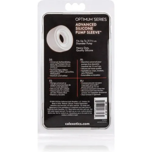 Adv Silicone Sleeve Transparent – Calex