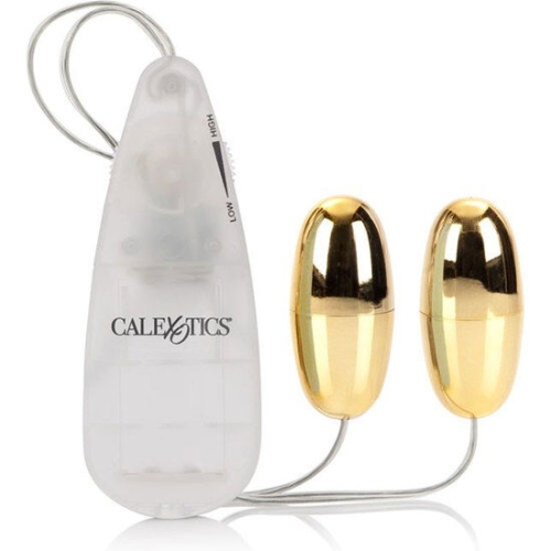 Vibrierende Kugeln Gold Duo | Calex