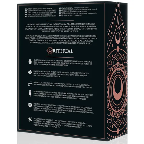 Nisha Vibrierende Kugeln Schwarz – Rithual