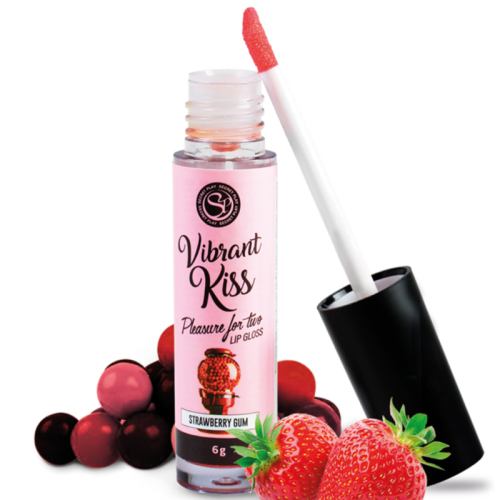 Lipgloss Vibrant Kiss Strawberry Gum | Secretplay