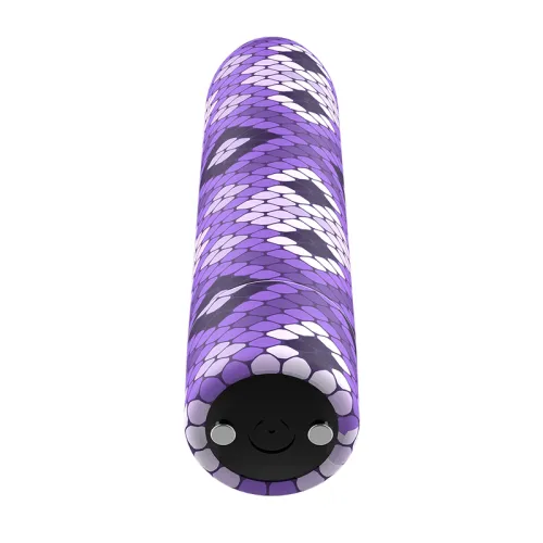 Rechargeable Snake Purple Magnetic Bullet 10v – Custom Bullets