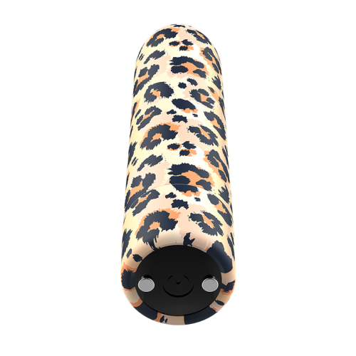 Rechargeable Bullet Leopard 10 Intensities | Custom Bullets