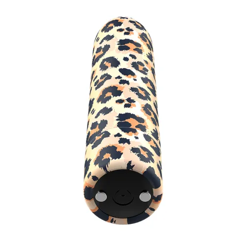 Rechargeable Bullet Leopard 10 Intensities – Custom Bullets