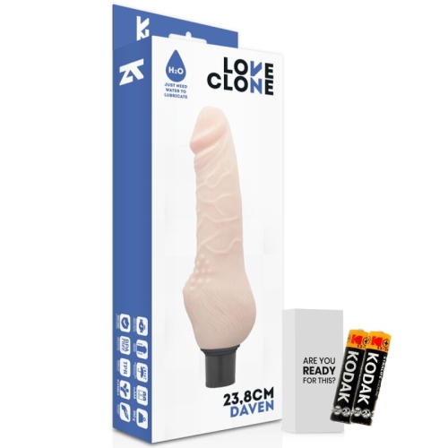 Daven Selbstschmierung Realistisch 23,8cm | Loveclone