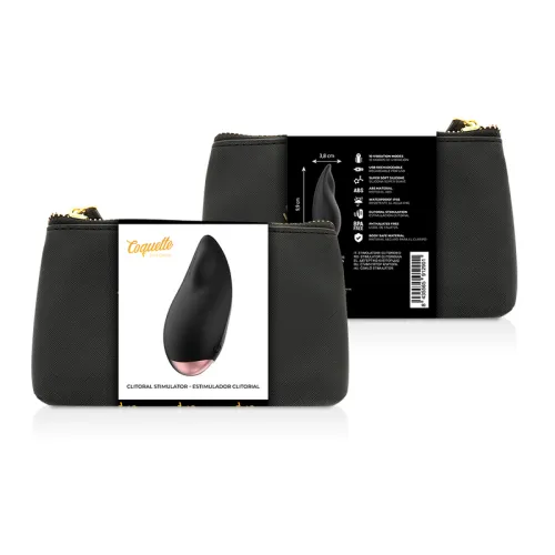 KlitorialStimulator Schwarz / Gold | Coquette Chic Desire