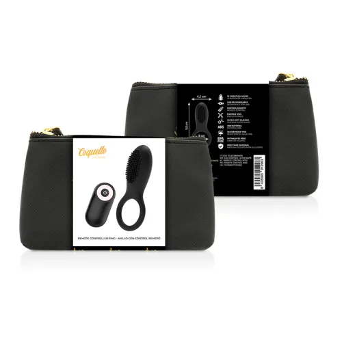Cockring Schwarz / Gold – Coquette Chic Desire