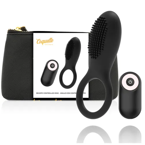 Cockring Schwarz / Gold – Coquette Chic Desire