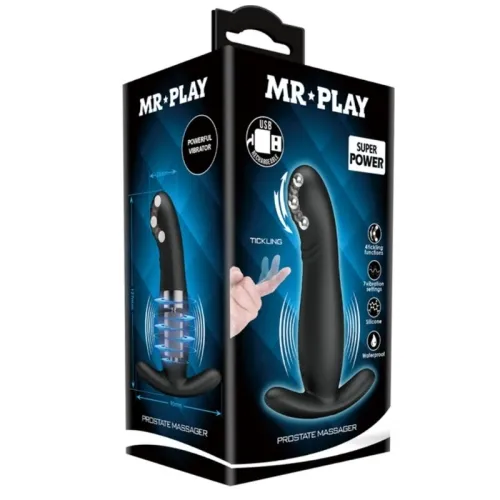 Prostatamassagegerät Schwarz – Mr Play