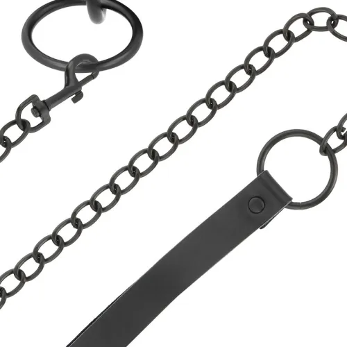 Black Necklace with Chain – Darkness