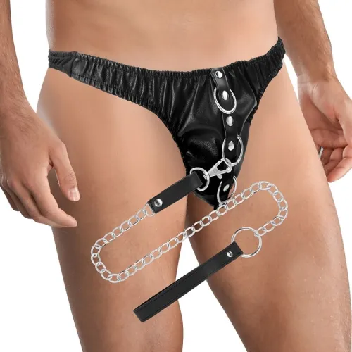 Submission Tanga Mit Metallkette – Darkness