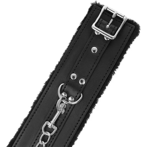 Black Lined BDSM Handcuffs – Darkness