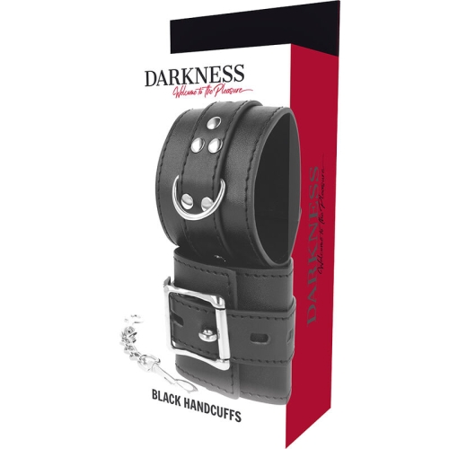 Handschellen Aus Schwarzem Leder | Darkness