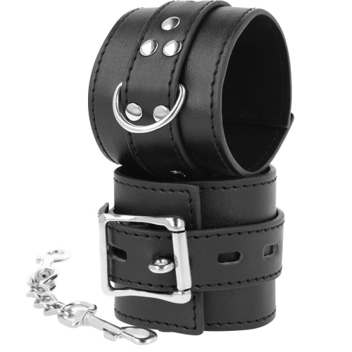Handschellen Aus Schwarzem Leder | Darkness