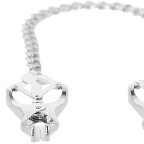 Nippelklemme Aus Metall Mit Kette | Darkness