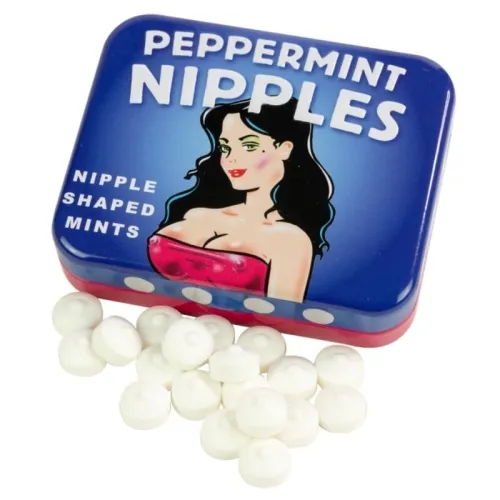 Sugar-free mint candies in nipple shapes – Spencer & Fleetwood