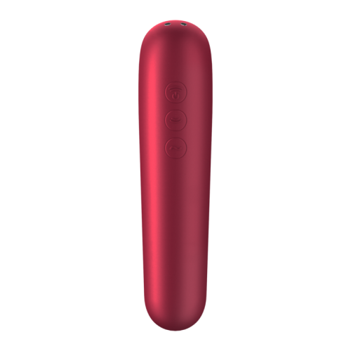 Dual Love Air Pulse Vibrator Rot | Satisfyer