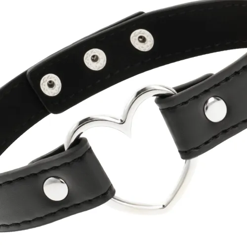 Vegane Leder Halskette Herz – Coquette Chic Desire
